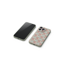 French Aesthetic Flower Stripe Case