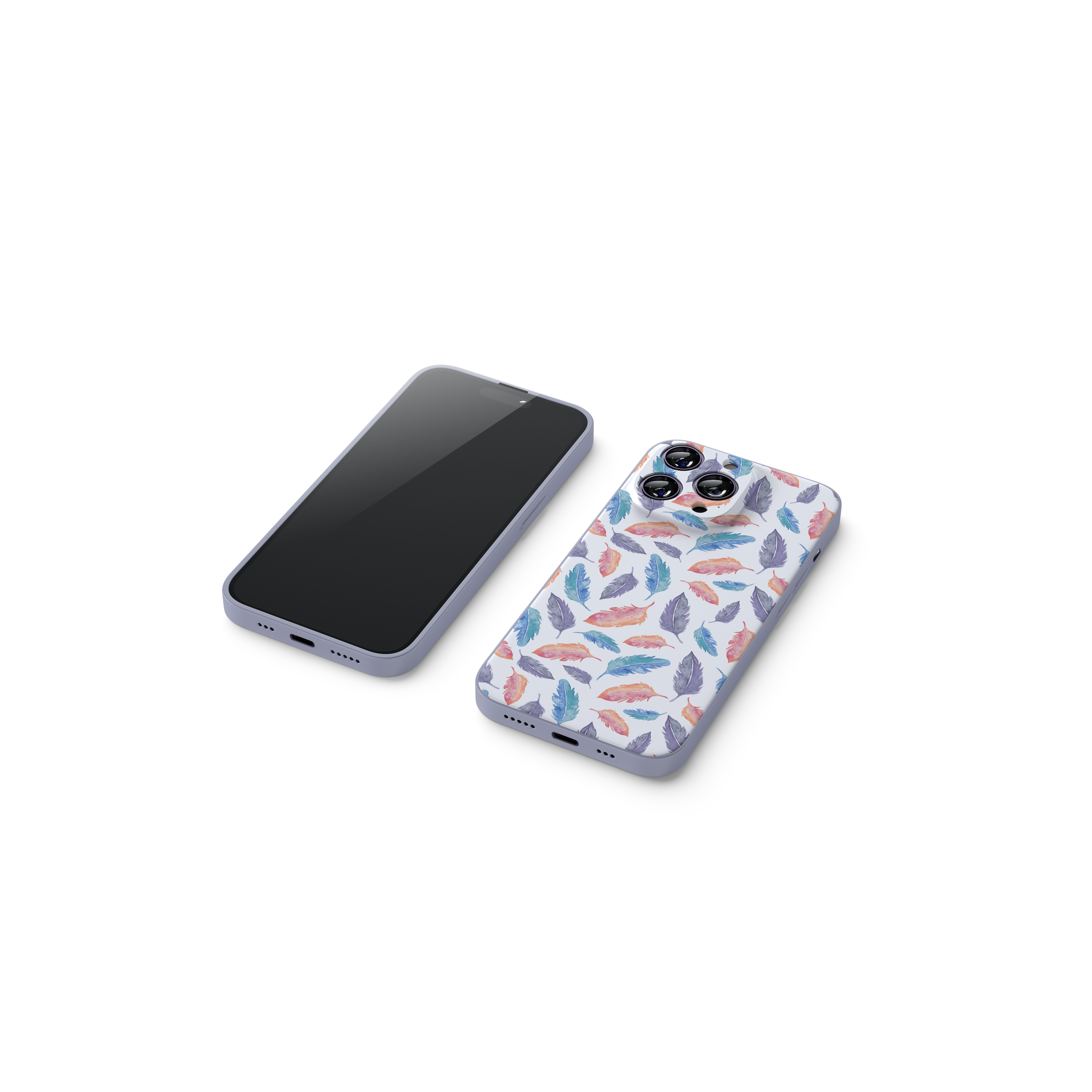 Summer Vibe Feather Case