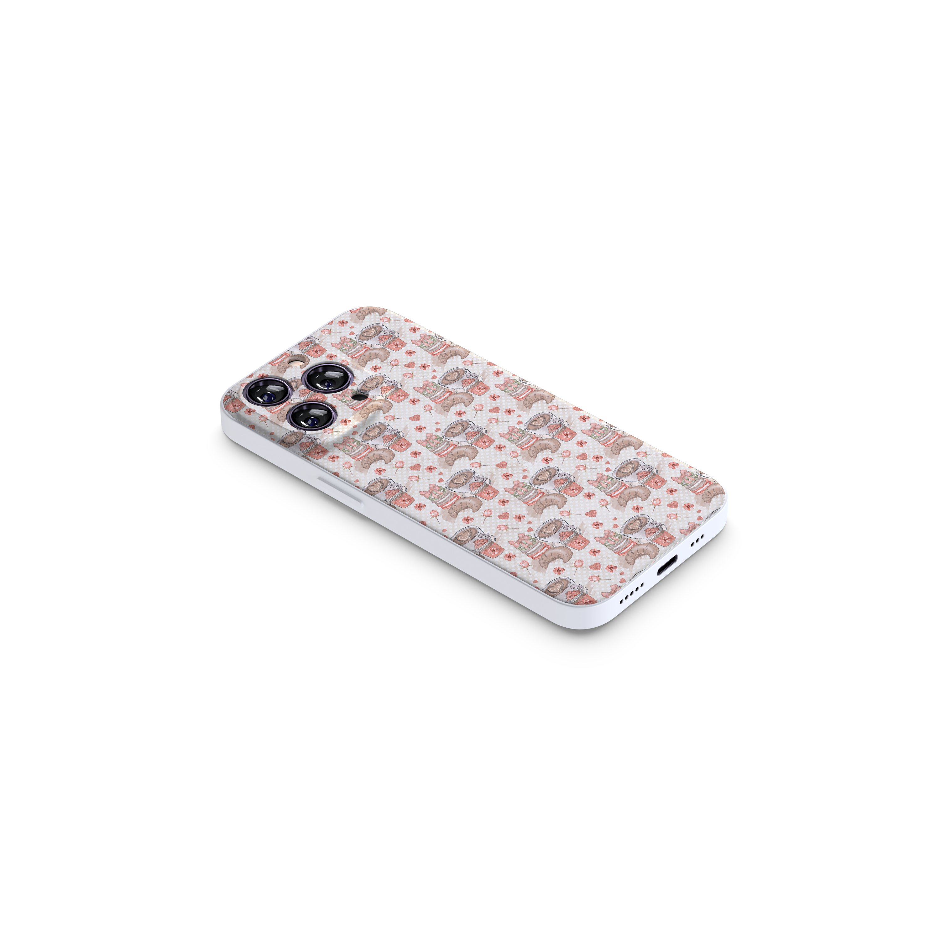 French Aesthetic Breakfast Case