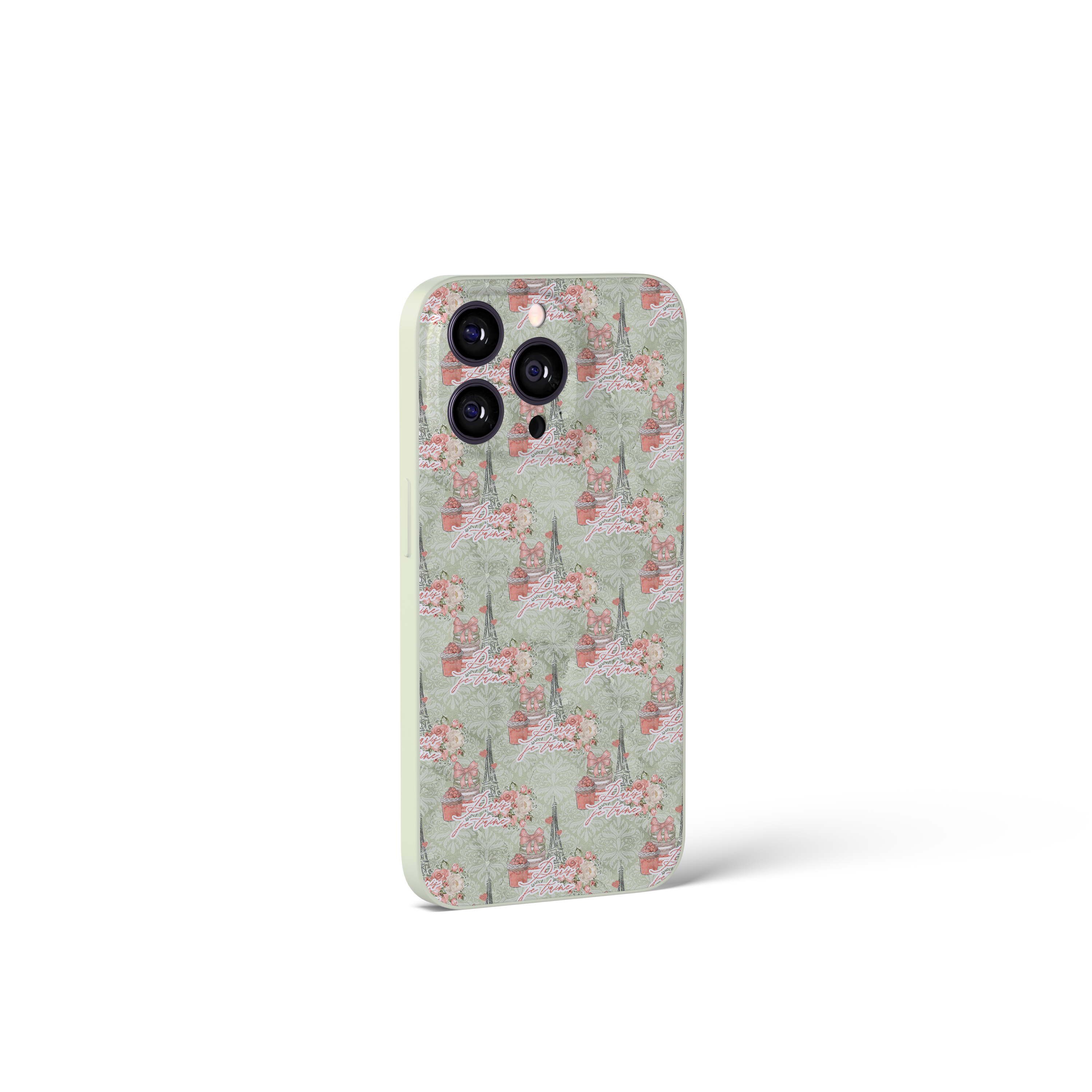 French Aesthetic Christmas Case
