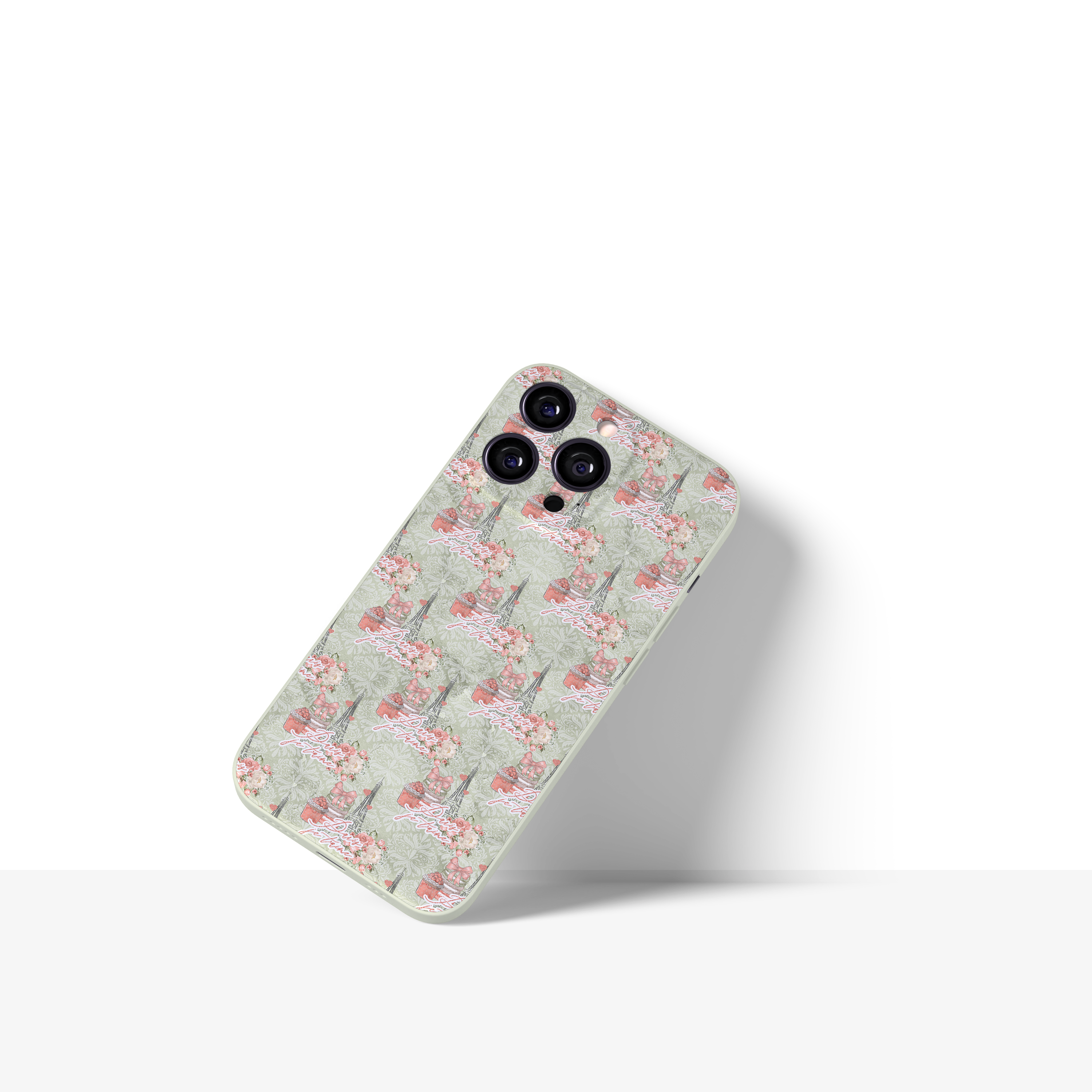 French Aesthetic Christmas Case