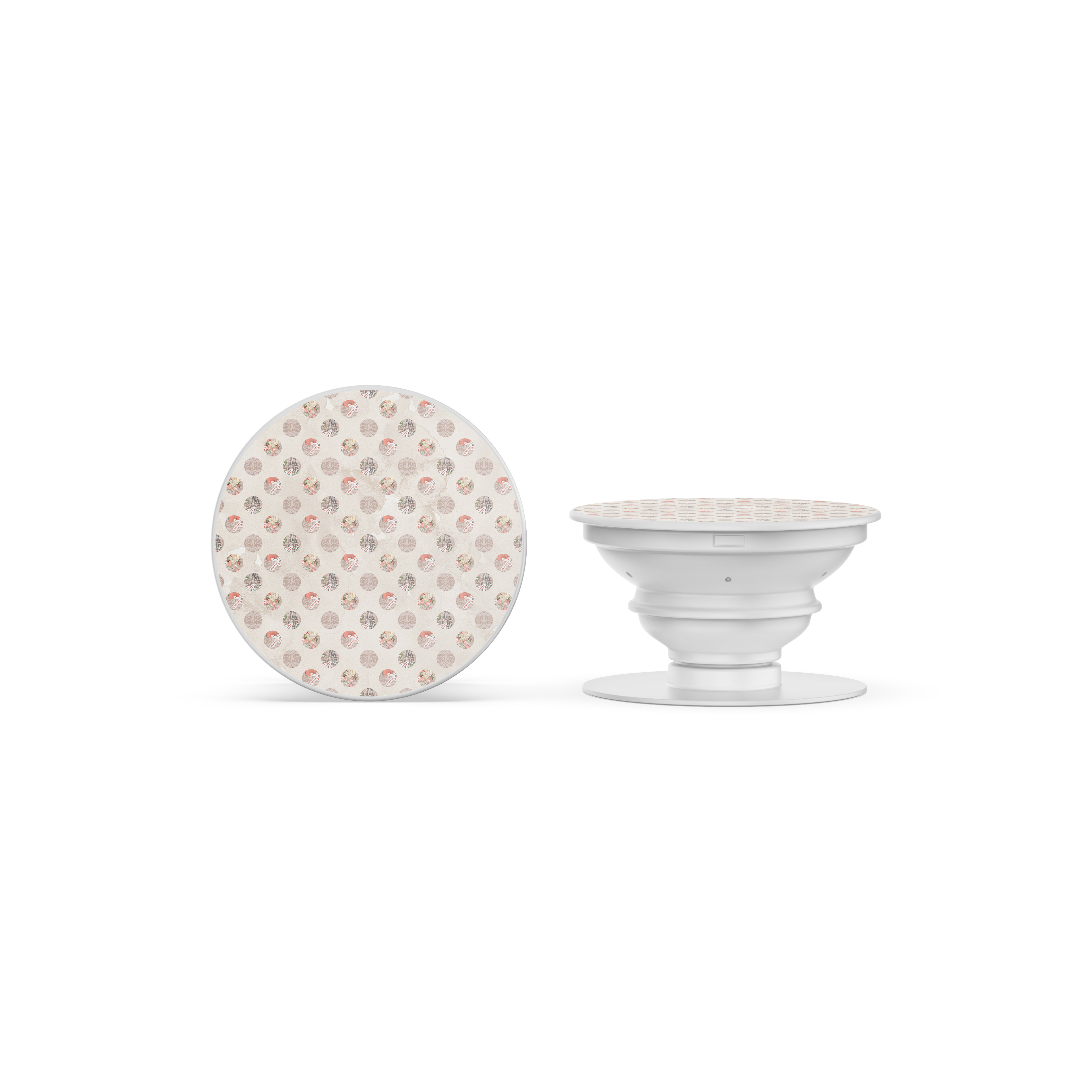 French Aesthetic Dot Pattern Grip