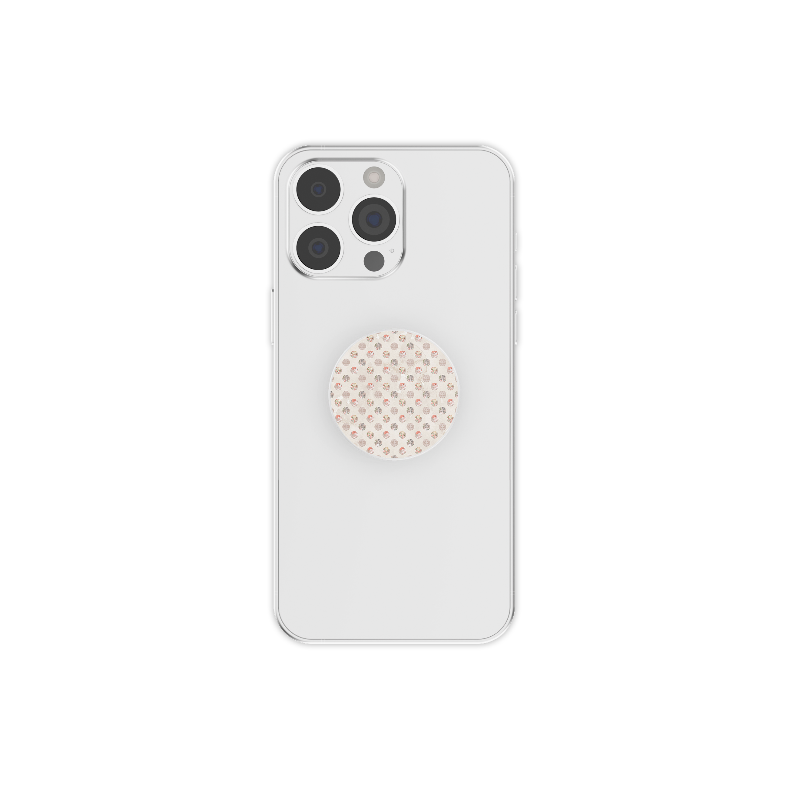 French Aesthetic Dot Pattern Grip