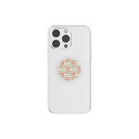 French Aesthetic Flower Stripe Grip